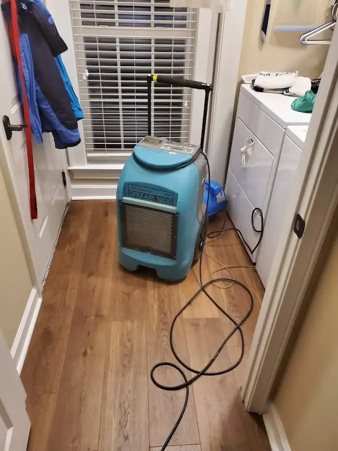 Commercial dehumidifier deployed for Crawl Space Restoration in Hudson